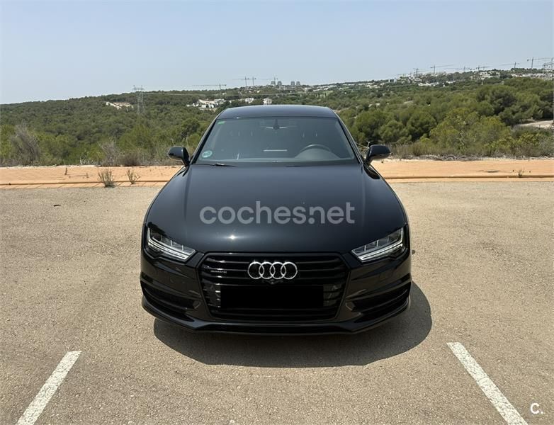 Negro Usado 2015 Audi A7 Sportback S-Line Utilitario | 27.900 € (Un poco caro) - Imagen 1/4