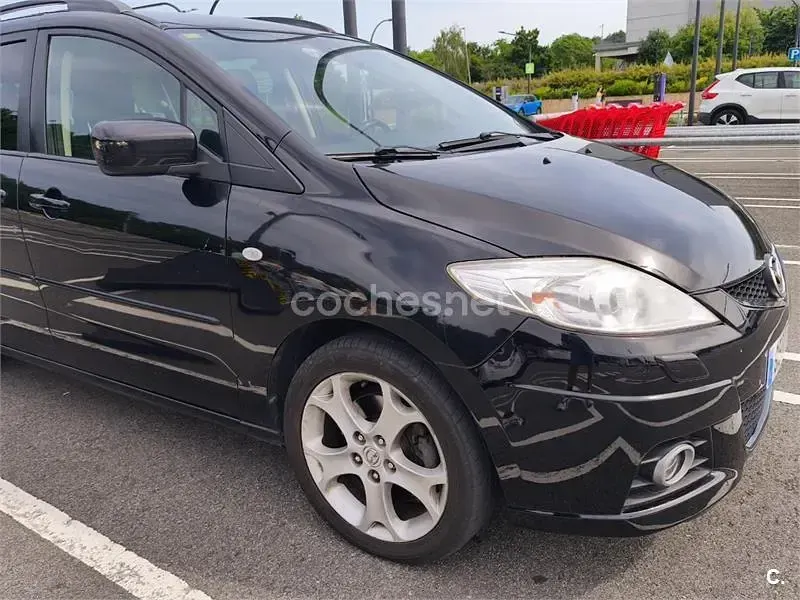 Usado Mazda 5 Active 143 CV (105 kW) 2008 Negro Monovolumen