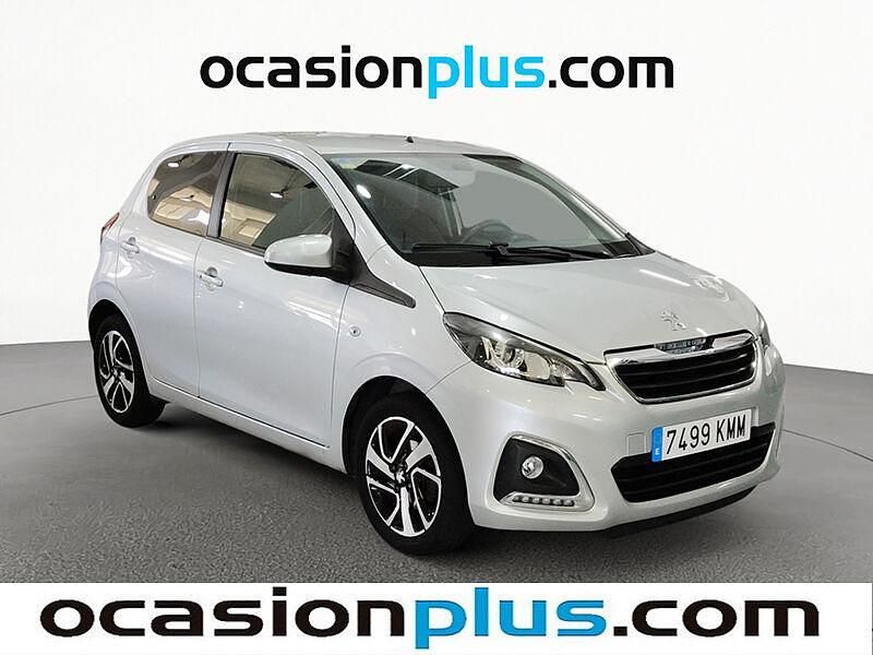 Usado Peugeot 108 Allure 82 CV (60 kW) 2018 Gris Berlina