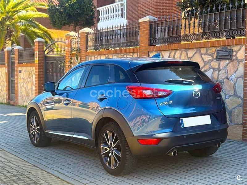 Usado Mazda CX-3 Style 105 CV (77 kW) 2017 Azul SUV