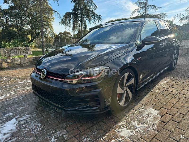 Usado VW Golf VII GTI 245 CV (180 kW) 2018 Negro Berlina
