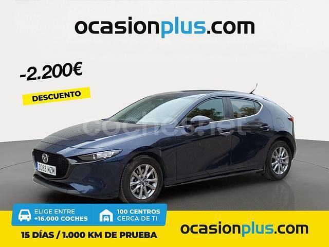 Azul Usado 2025 Mazda 3 Prime-Line Berlina | 24.200 € - Imagen 1/4