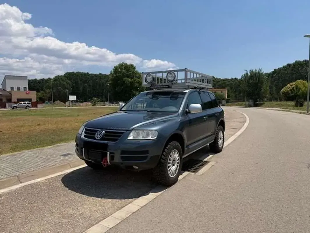 Usado VW Touareg 241 CV (177 kW) 2005 Azul SUV