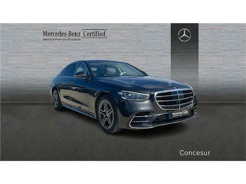 Usado Mercedes S350 AMG line 313 CV (230 kW) 2025 Negro Berlina