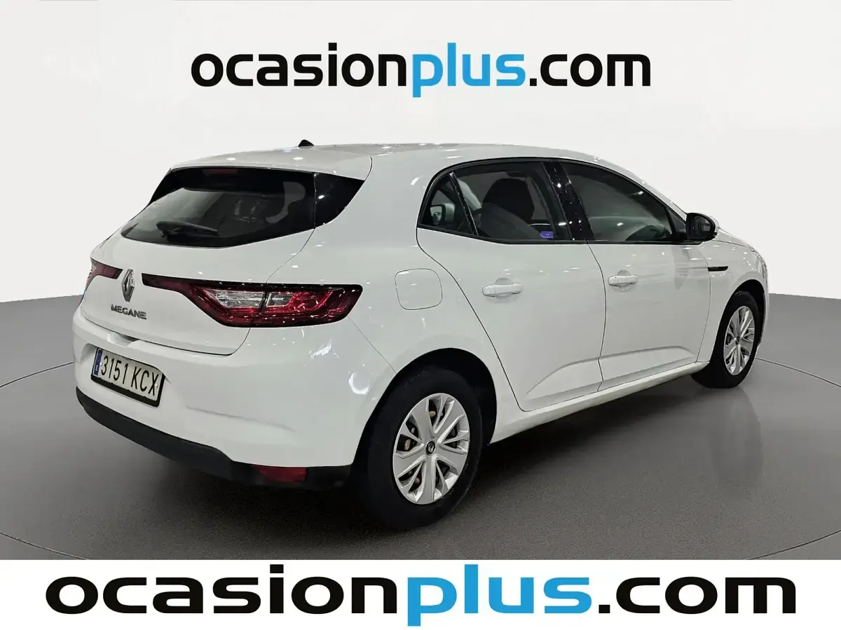 Usado Renault Mégane Life 101 CV (74 kW) 2017 Blanco Utilitario