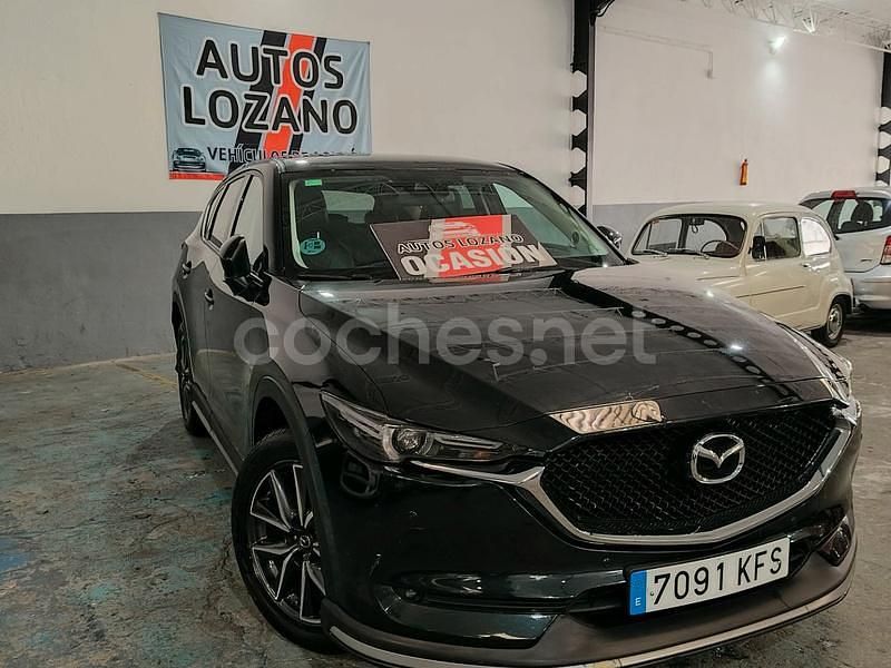Negro Usado 2019 Mazda CX-5 Signature SUV | 13.900 € (Buen precio) - Imagen 1/4