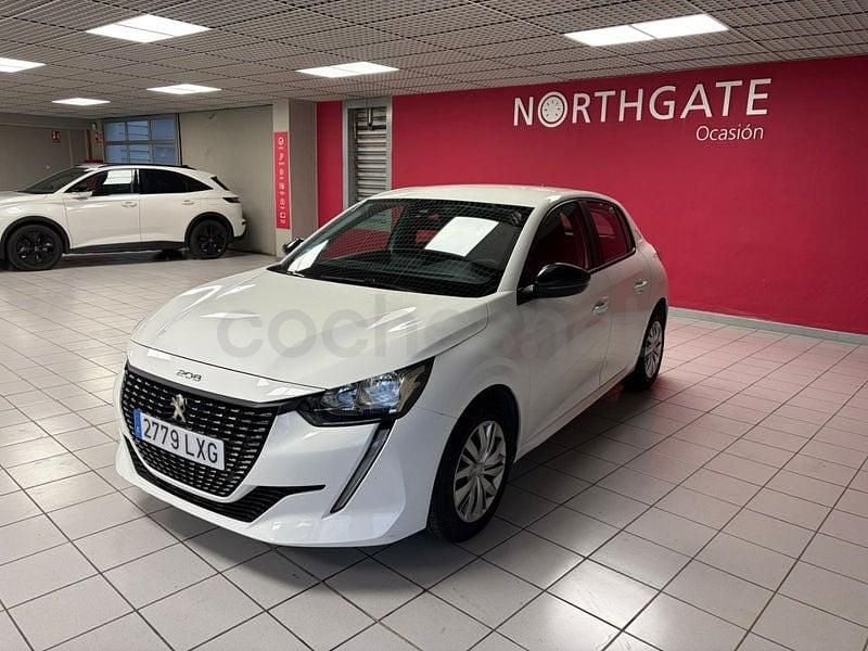 Usado Peugeot 208 Active 100 CV (73 kW) 2021 Blanco Utilitario
