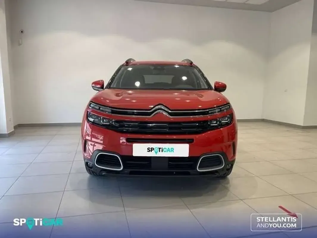 Usado Citroën C5 Aircross Shine 131 CV (96 kW) 2021 Rojo SUV