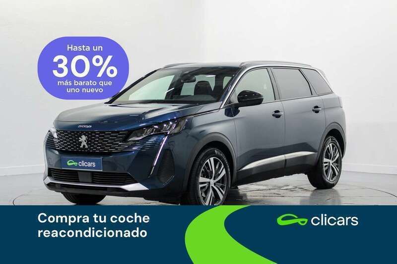 Azul Usado 2024 Peugeot 5008 Allure Monovolumen | 25.890 € (Buen precio) - Imagen 1/4