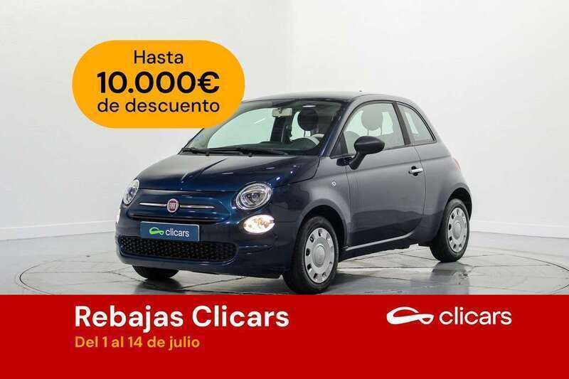 Azul Usado 2023 Fiat 500 Utilitario | 11.390 € (Buen precio) - Imagen 1/4