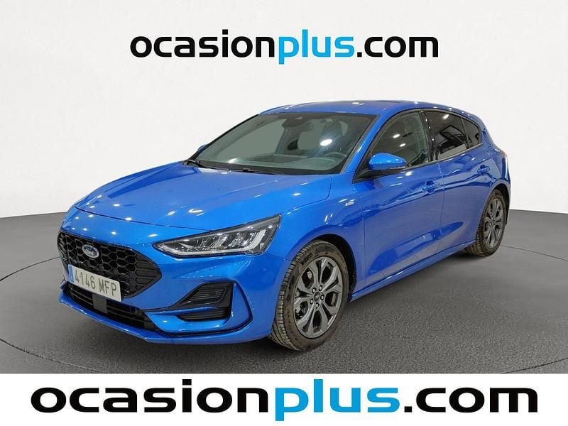 Azul Usado 2023 Ford Focus ST-Line Utilitario | 16.628 € (Buen precio) - Imagen 1/4