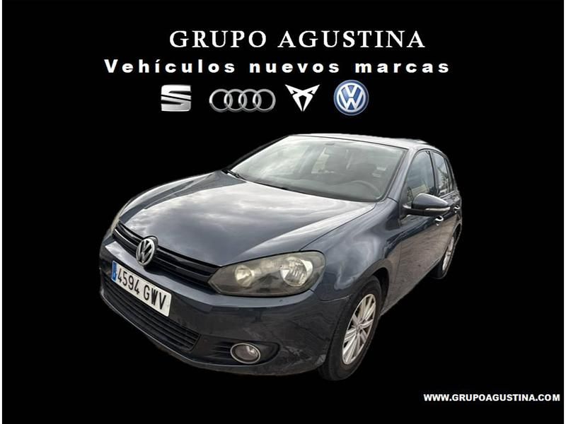 Azul Usado 2010 VW Golf VI Advance Berlina | 6990 € (Precio justo) - Imagen 1/4
