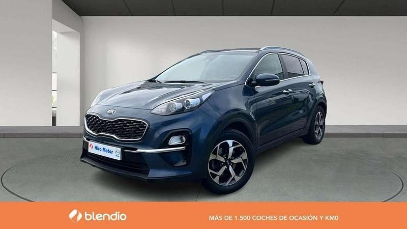 Azul Usado 2019 Kia Sportage Plus SUV | 16.490 € (Un poco caro) - Imagen 1/4