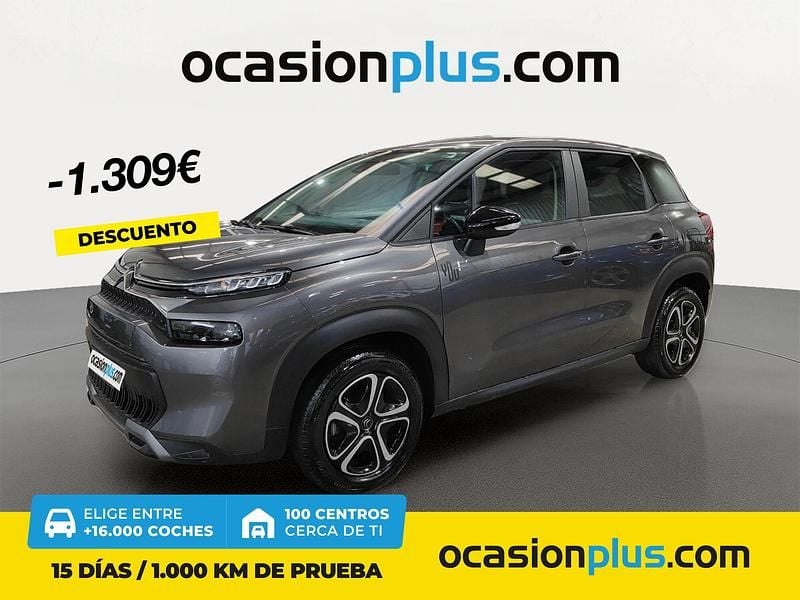 Gris Usado 2024 Citroën C3 Aircross PureTech SUV | 14.400 € (Precio justo) - Imagen 1/4
