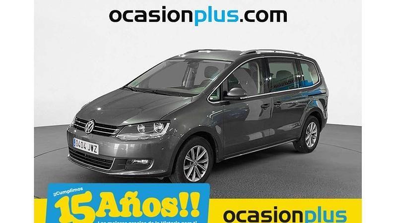 Gris Usado 2017 VW Sharan Edition Monovolumen | 22.500 € (Un poco caro) - Imagen 1/4