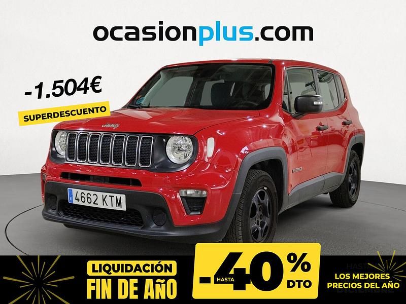Rojo Usado 2019 Jeep Renegade Sport SUV | 16.550 € (Caro) - Imagen 1/4