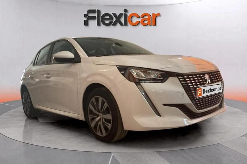 Usado Peugeot 208 Active 101 CV (74 kW) 2020 Blanco Utilitario