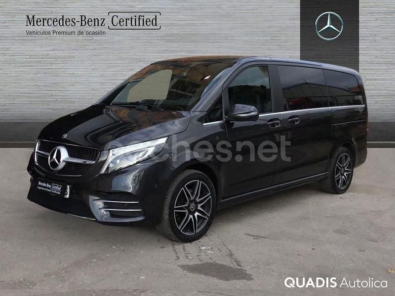 Gris / plata Usado 2022 Mercedes V250 Avantgarde Monovolumen | 63.975 € (Caro) - Imagen 1/4