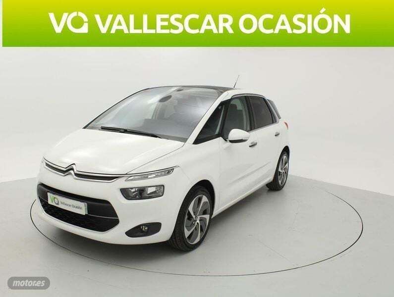 Blanco Usado 2016 Citroën C4 Picasso Intensive+ Monovolumen | 14.900 € (Un poco caro) - Imagen 1/4