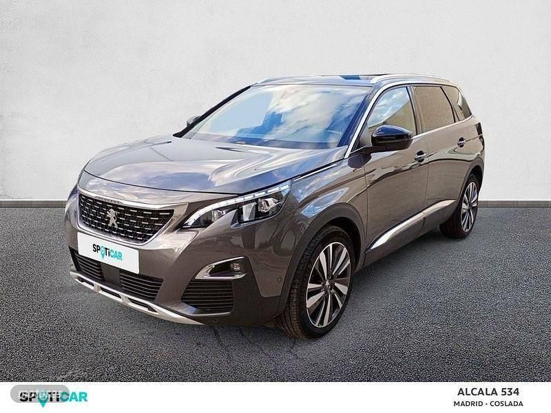 Gris Usado 2019 Peugeot 5008 GT-line Monovolumen | 19.900 € (Un poco caro) - Imagen 1/4