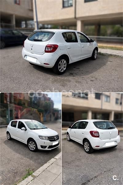Usado Dacia Sandero Lauréate 75 HP (55 kW) 2013 Branco Sedan