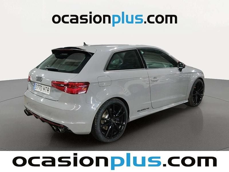 Usado Audi S3 Sportback 300 CV (220 kW) 2013 Gris Utilitario