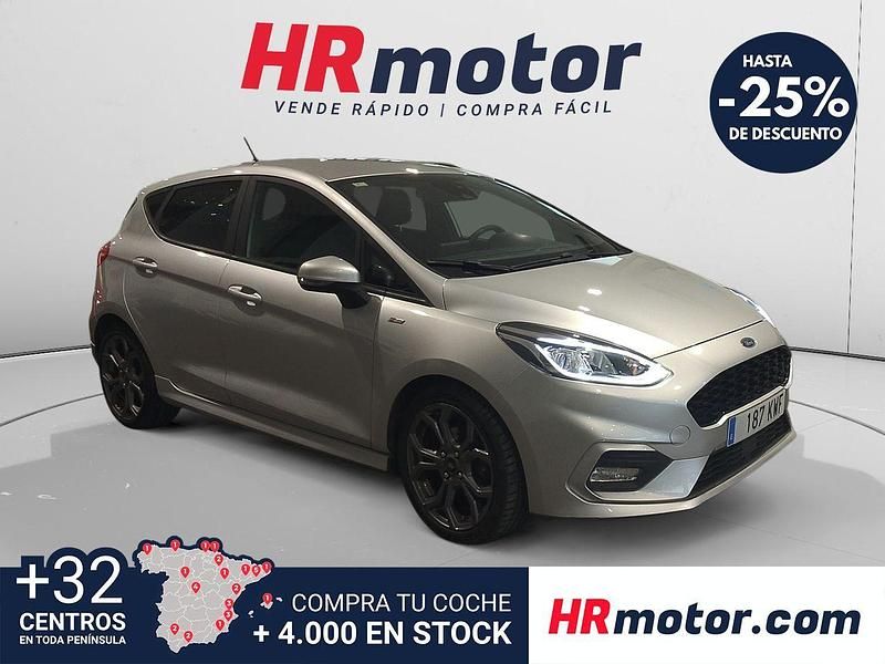 Usado Ford Fiesta ST-Line 140 CV (102 kW) 2019 Gris Utilitario