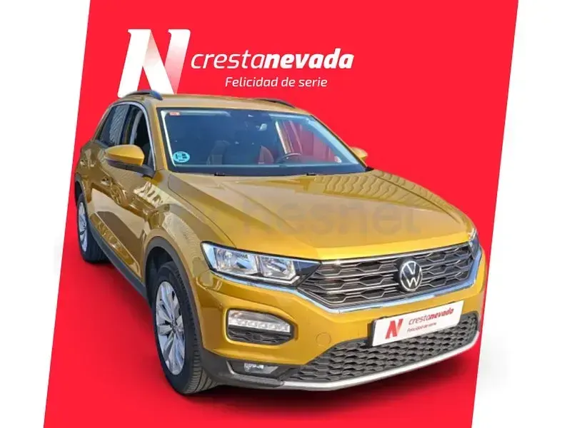 Usado VW T-Roc Advance 115 CV (84 kW) 2021 Amarillo SUV