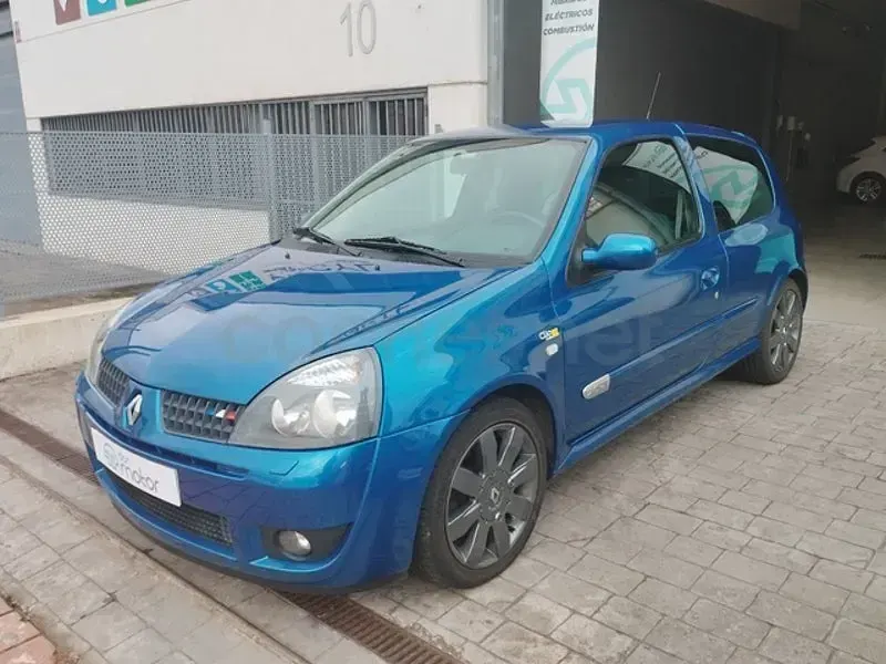 Usado Renault Clio II 182 CV (133 kW) 2005 Azul Berlina