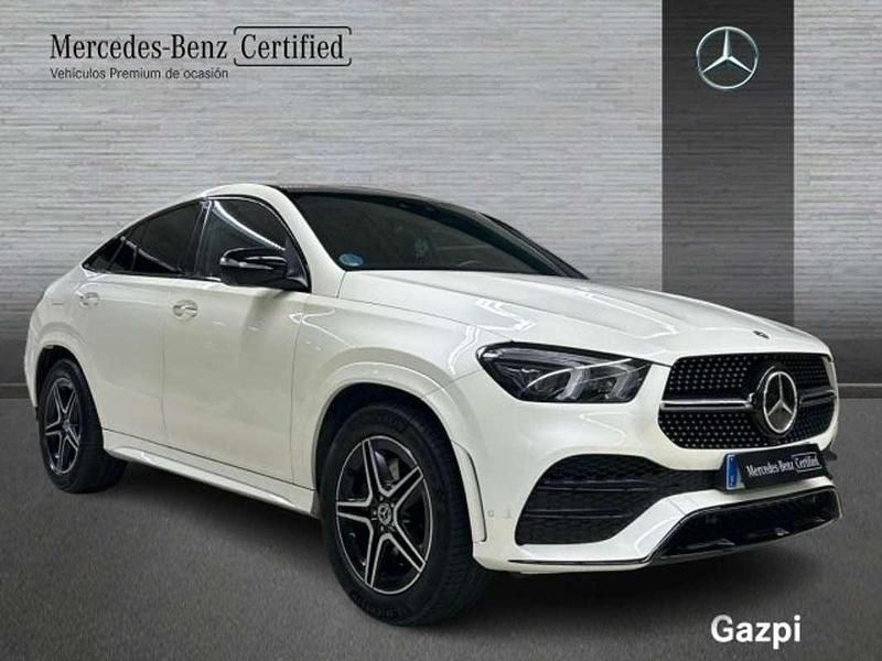 Usado Mercedes GLE300 AMG line 272 CV (200 kW) 2022 Manufaktur blanco diamante bri Coupe