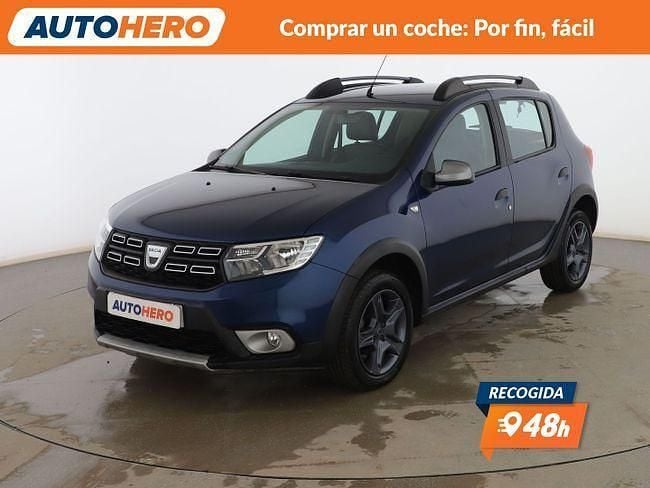 Azul Usado 2017 Dacia Sandero Utilitario | 10.499 € (Precio justo) - Imagen 1/3