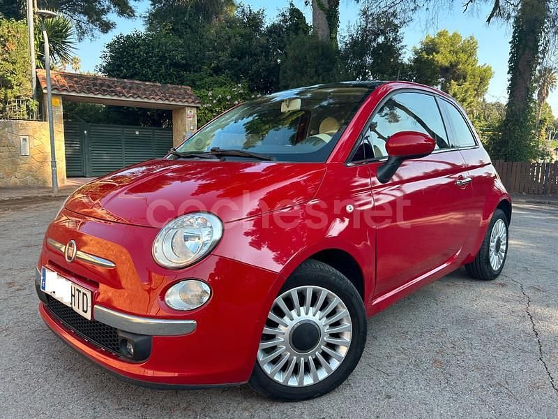 Rojo Usado 2013 Fiat 500 Lounge Berlina | 6400 € (Buen precio) - Imagen 1/4