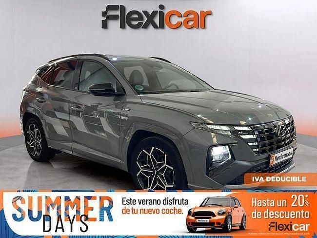 Gris Usado 2023 Hyundai Tucson N Line SUV | 25.390 € (Caro) - Imagen 1/4
