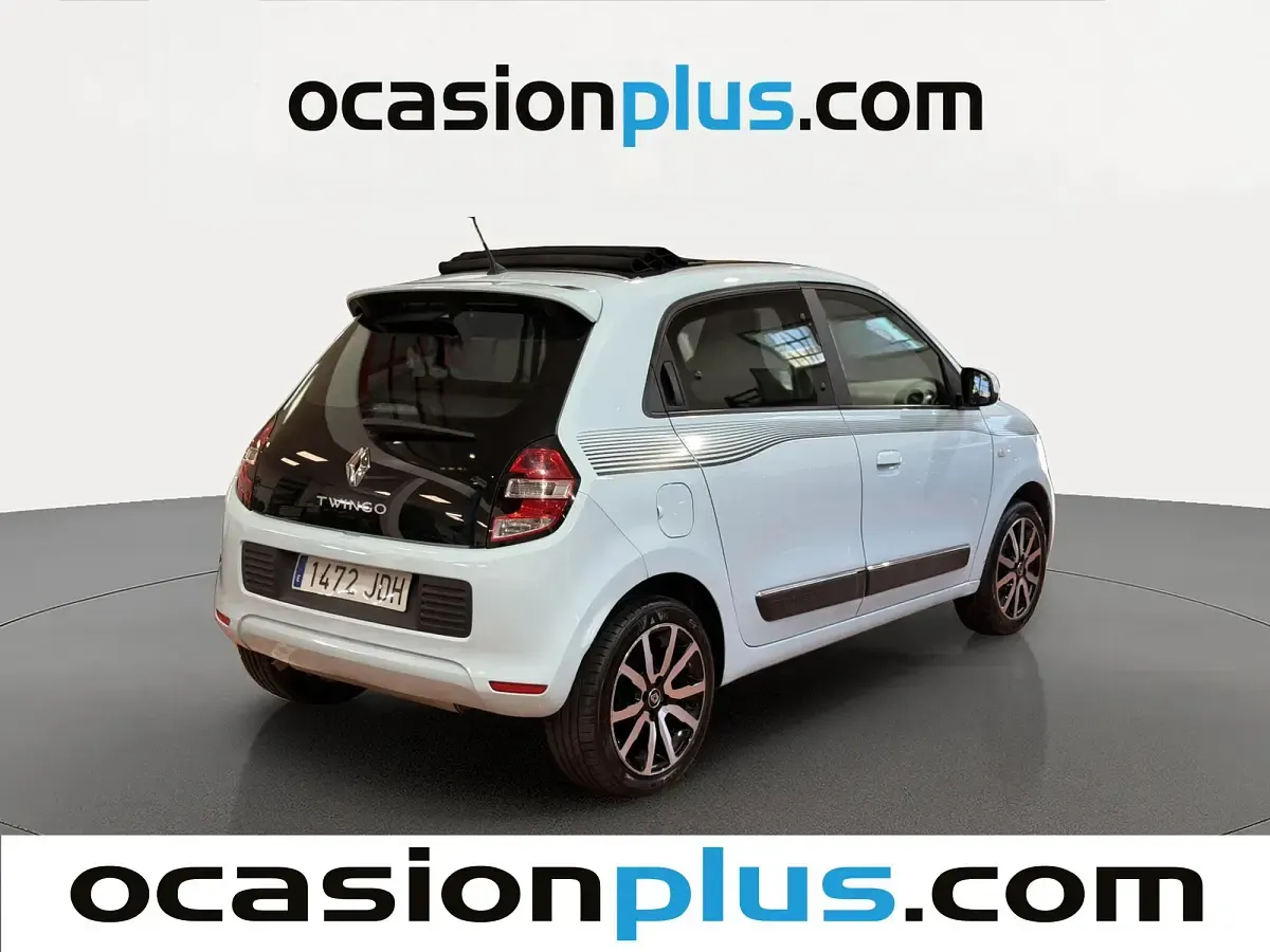 Usado Renault Twingo SE 71 CV (52 kW) 2015 Azul Utilitario