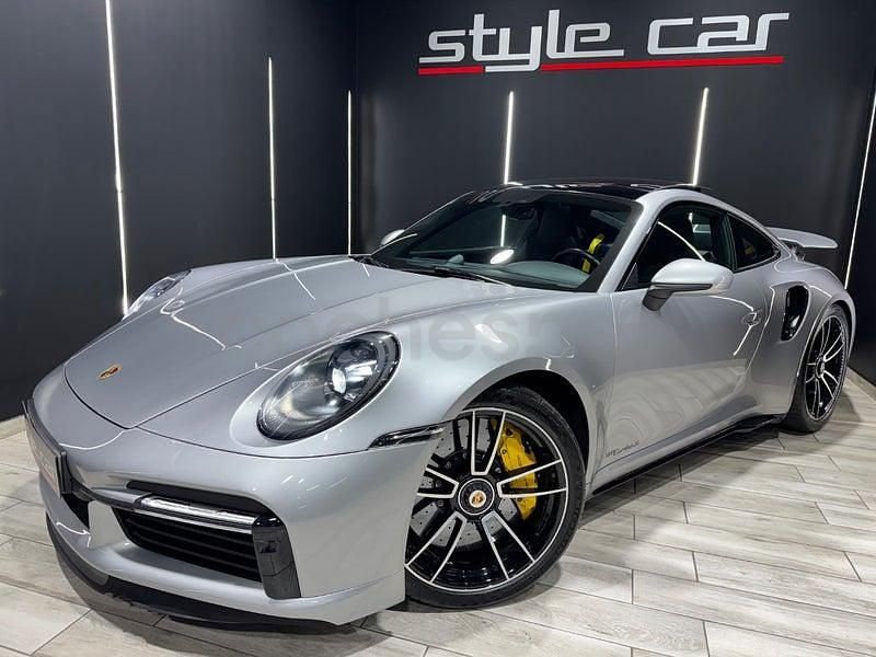Usado Porsche 911 Turbo S 650 CV (478 kW) 2020 Gris / plata Coupe