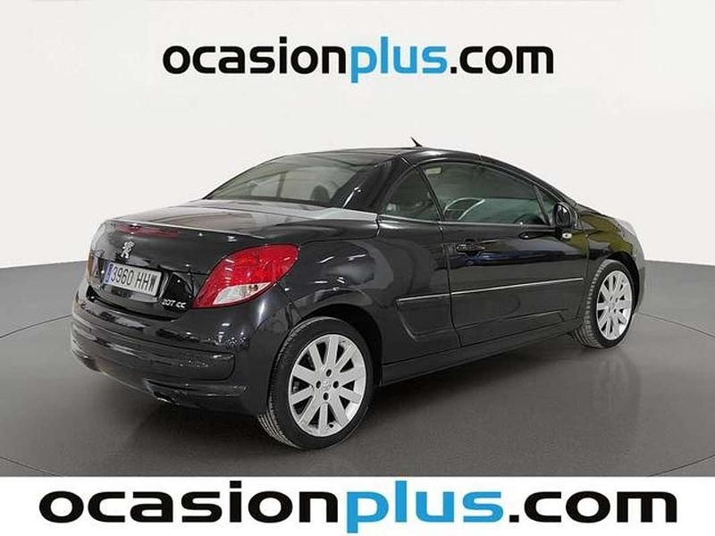 Usado Peugeot 207 CC 120 CV (88 kW) 2012 Negro Descapotable