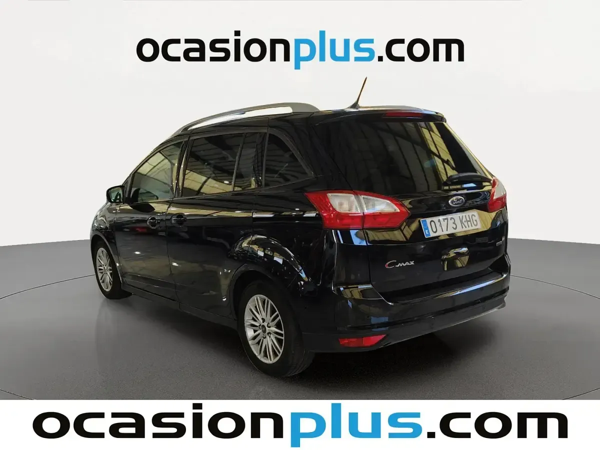 Usado Ford Grand C-Max Trend+ 125 CV (91 kW) 2018 Negro Monovolumen