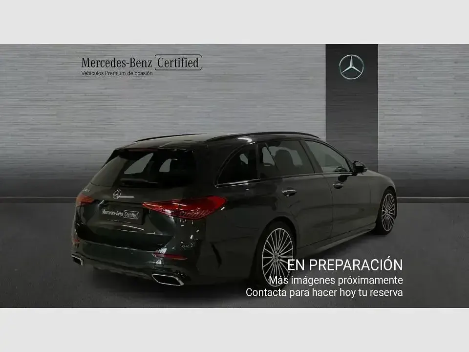 Usado Mercedes C220 200 CV (147 kW) 2022 Gris Familiar