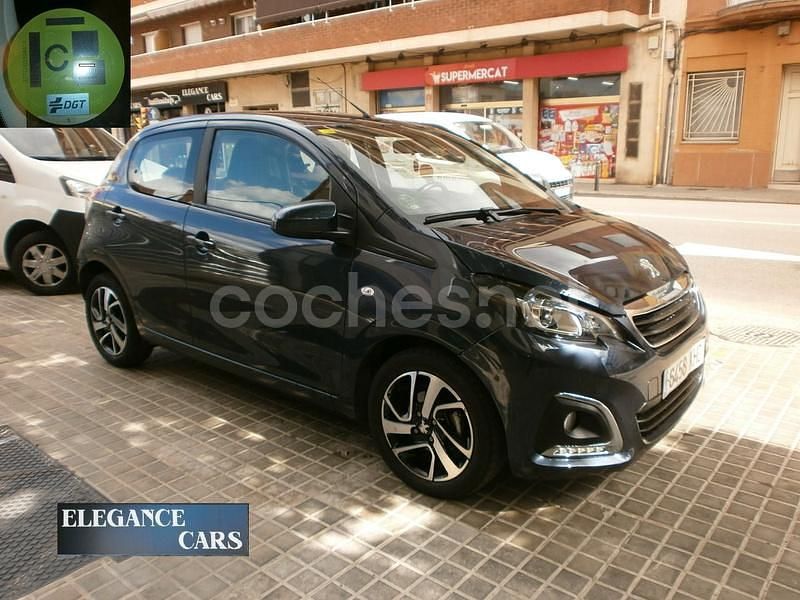 Azul Usado 2018 Peugeot 108 Allure Utilitario | 7850 € (Buen precio) - Imagen 1/4