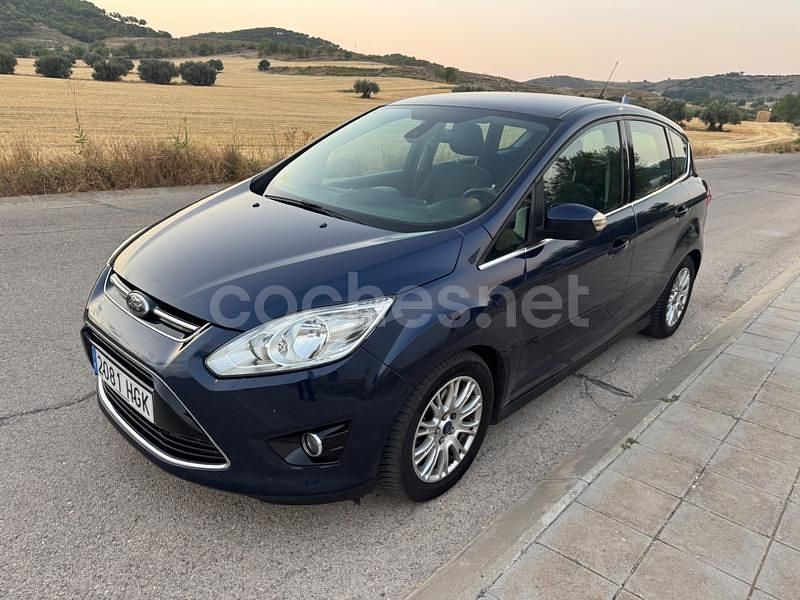 Azul Usado 2012 Ford C-MAX Titanium Monovolumen | 5990 € (Precio justo) - Imagen 1/4