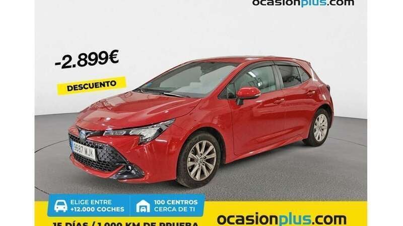 Rojo Usado 2023 Toyota Corolla Active Utilitario | 20.446 € (Buen precio) - Imagen 1/1