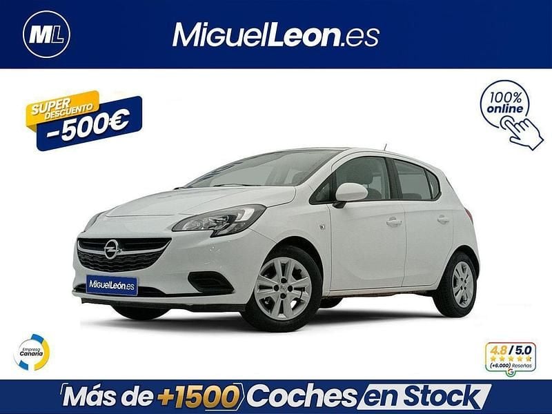 Blanco Usado 2018 Opel Corsa Selective Berlina | 7985 € (Precio justo) - Imagen 1/3
