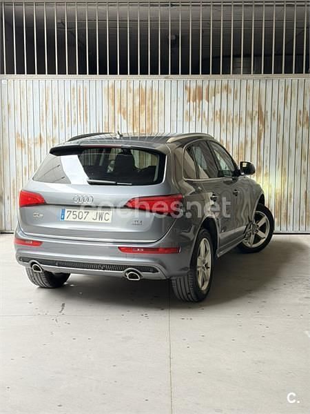 Usado Audi Q5 S-Line 258 CV (189 kW) 2017 Gris / plata SUV