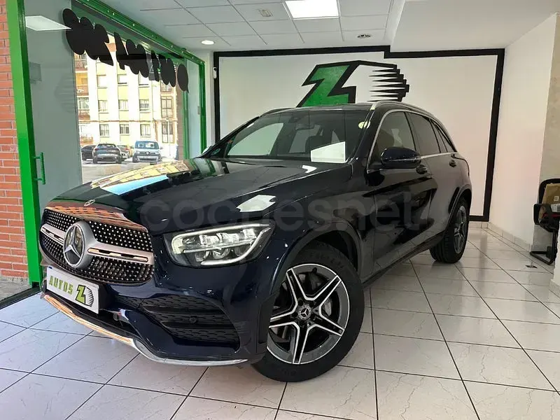 Usado Mercedes GLC220 194 CV (142 kW) 2021 Azul SUV