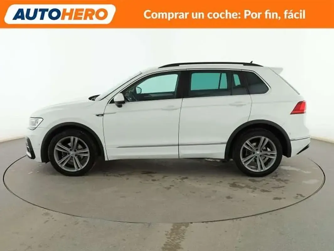 Usado VW Tiguan R-line BlueMotion 150 CV (110 kW) 2019 Blanco SUV