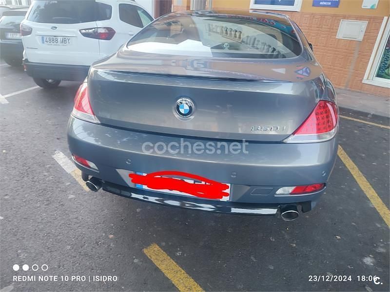 Beige Usado 2007 BMW 650 Cabriolet Descapotable | 14.000 € - Imagen 1/4