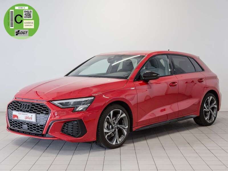 Rojo Usado 2023 Audi A3 Sportback Utilitario | 30.490 € (Precio justo) - Imagen 1/4