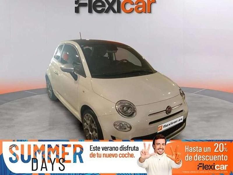 Blanco Usado 2019 Fiat 500 S Berlina | 8990 € (Precio justo) - Imagen 1/4