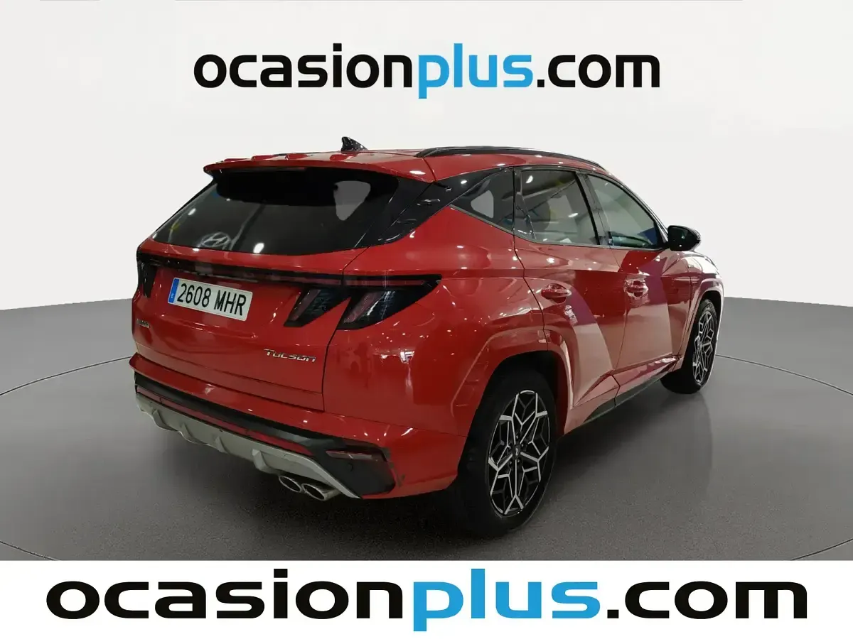Usado Hyundai Tucson N Line 150 CV (110 kW) 2023 Rojo SUV