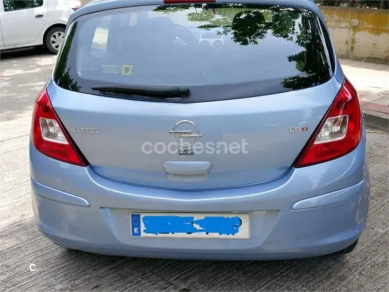 Usado Opel Corsa Enjoy 90 CV (66 kW) 2007 Azul Utilitario
